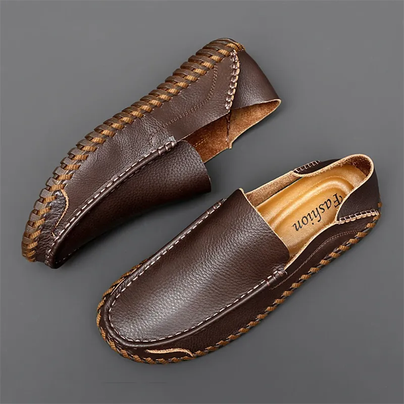 Spring Summer Soft Breathable Flat Shoes for Men